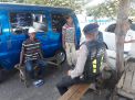 Satsabhara Polres Tanjung Perak Patroli di Terminal Ujung, Sampaikan Waspada 3C & Premanisme