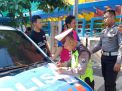 Unit Lantas Polsek Pabean Cantikan Beri Tindakan Tegas Pelanggar Kasat Mata
