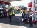 Polsek Pabean Cantikan Lakukan Patroli di SPBU, Ingatkan Waspada 3C