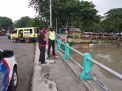 Polsek Pabean Cantikan Pantau Debit Air, Antisipasi Potensi Musibah Banjir
