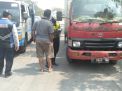 Satlantas Polres Tanjung Perak Tindak Pelanggar Bersama Dishub