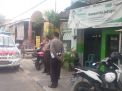 Unit Lantas & Unit Sabhara Polsek Kenjeran Patroli Dialogis di Kantor Pegadaian