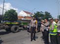 Satlantas Polres Tanjung Perak Dampingi Tim Polda Jatim Pantau Potensi Macet Arus Mudik