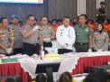 Kapolres Tanjung Perak Dampingi Kapolda Jatim Pimpin Konferensi Pers Kasus Narkoba Awal Tahun