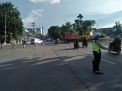 Satlantas Polres Tanjung Perak Atur Lalu Lintas Sore, Cegah Kemacetan