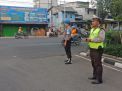 Polsek Krembangan Atur Lalu Lintas Sore, Cegah Kemacetan