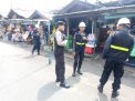 Satsabhara Polres Tanjung Perak Patroli Pasar Ujung Bareng Sekuriti Pelindo