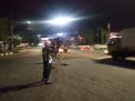Satlantas Polres Tanjung Perak Lakukan Pengaturan di Malam Hari