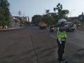 Satlantas Polres Tanjung Perak Gelar Pengaturan Sore, Bantu Kepulangan Pekerja