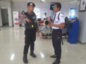 Satsabhara Polres Tanjung Perak Gelar Pengamanan di Kantor Bank