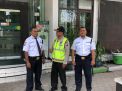 Unit Sabhara Polsek Asemrowo Patroli Kantor Pegadaian