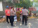 Polsek Krembangan Bareng Instansi Samping Gelar Operasi Penertiban Masker di Pasar Kalianak