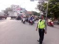 Unit Lantas Polsek Semampir Laksanakan Pengaturan Sore Cegah Kemacetan
