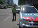 Unit Lantas Polsek Pabean Cantikan Atur Lalu Lintas Sore Bantu Kepulangan Pekerja