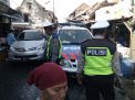 Cegah Kemacetan, Polsek Pabean Cantikan Atur Lalu Lintas di Jalan Panggung