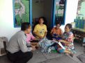 Babinkamtibmas Tambak Sarioso Titip Pesan Waspada Kebakaran & Banjir