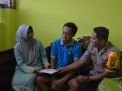 Wakapolres Tanjung Perak Didampingi PJU Sambang Kediaman Praka Yudha
