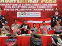 Polres Tanjung Perak Gelar Konferensi Pers Hasil Ungkap 3C Awal Tahun 2020