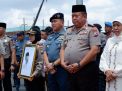 Kapolres Tanjung Perak Ikut Sambut Jenasah Gus Sholah di Juanda