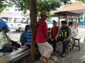Satsabhara Polres Tanjung Perak Titip Pesan Waspada Tindak Kriminalitas di Angkot