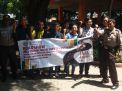 Polsek Kenjeran Sosialisasi Millenial Road Safety Festival ke THP Pantai Ria