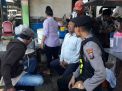 Satsabhara Polres Tanjung Perak Titip Pesan Waspada 3C Dalam Kegiatan Patroli
