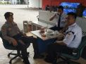 Satsabhara Polres Tanjung Perak Patroli Dialogis Bersama Sekuriti Obyek Vital