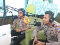 Kapolres Tanjung Perak Beserta PJU Sambang Radio Gen FM