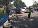 Polsek Pabean Cantikan Atur Lalu Lintas Sore di Jalan Bunguran & Stasiun Kota