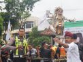 Polres Tanjung Perak Lakukan Pengamanan Pawai Ogoh-Ogoh