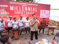 Kapolres Tanjung Perak Sampaikan Millenial Road Safety Festival Kepada Komunitas Otomotif