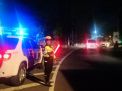 Antisipasi Kecelakaan & Kriminalitas Jalanan, Satlantas Polres Tanjung Perak Lakukan Pengaturan Malam