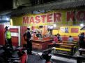 Polsek Pabean Cantikan Lakukan Patroli di Warkop, Sampaikan Himbauan Jaga Jarak & Kebersihan