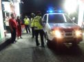Polsek Pabean Cantikan Gelar Patroli Malam di SPBU, Sampaikan Pesan Waspada Kriminalitas