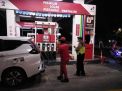 Polsek Pabean Cantikan Gelar Patroli Malam di SPBU Antisipasi Kerawanan