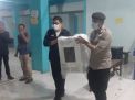 Personil Polsek Semampir Lakukan Pengawalan Pengiriman Surat Suara Dari PPK Ke Kantor KPU