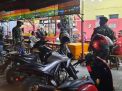 Polsek Krembangan Gelar Operasi Penertiban Masker Bersama Koramil di Warkop-Warkop