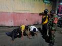 Polsek Pabean Cantikan Gencar Operasi Penertiban Masker Bersama Satpol PP & Koramil