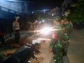 Polsek Pabean Cantikan Bersama Personil Gabungan Laksanakan Operasi Masker di Jalan Kalimas Barat