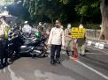 Polsek Semampir Bersama Koramil & Satpol PP Gelar Operasi Masker di Pintu Masuk Wisata Religi Ampel