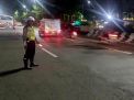 Satlantas Polres Tanjung Perak Laksanakan Pemantauan Malam