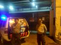Unit Lantas & Unit Sabhara Polsek Kenjeran PAM Pengerjaan Pelipatan Kertas Suara