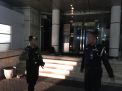 Satsabhara Polres Tanjung Perak Gelar Patroli Malam di Kantor Bank