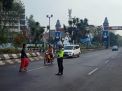 Satlantas Polres Tanjung Perak Gelar Pengaturan Pagi Cegah Kemacetan