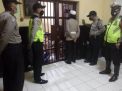 Cegah Tahanan Kabur & Penyelundupan Barang Terlarang, Polsek Pabean Cantikan Lakukan Pengecekan Rutin