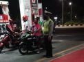 Polsek Pabean Cantikan Gelar Patroli Malam di SPBU, Antisipasi Aksi 3C