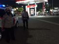 Pantau Keamanan SPBU Polsek Kenjeran Gelar Patroli Malam