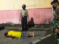 Polsek Pabean Cantikan Gelar Operasi Penertiban Masker Mobile di Sepanjang Jalan Panggung