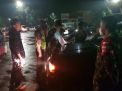 Polsek Pabean Cantikan Gelar Operasi Masker Bersama Personil Gabungan di Jalan Waspada & Bunguran