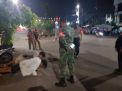 Polsek Pabean Cantikan Gelar Operasi Penertiban Masker di Jalan Kembang Jepun
